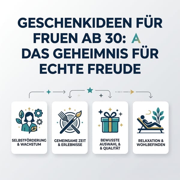 Geschenkideen für Frauen ab 30: Das Geheimnis für echte Freude